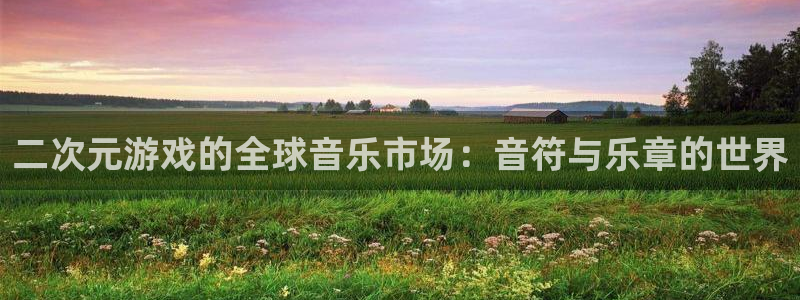 bbin视讯品牌设计：二次元游戏的全球音乐市场：音符与乐章的世界